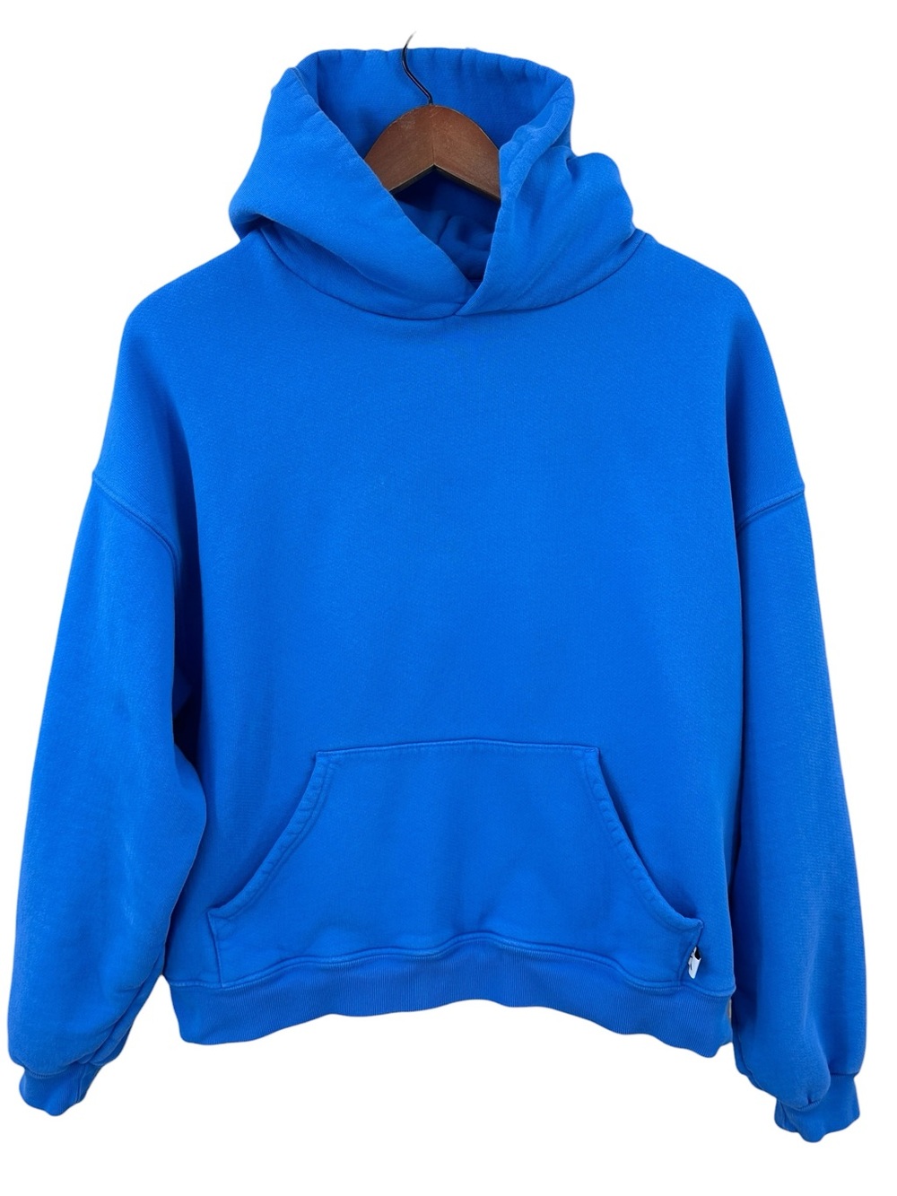 AKIMBO Club 100% Organic Cotton Oversized Hoodie Sweatshirt Blue